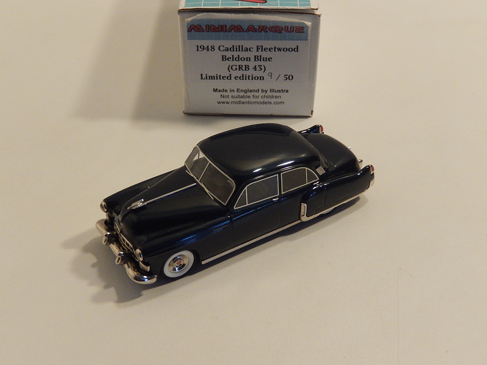 Minimarque : Cadillac Fleetwood Beldon Blue --> SOLD